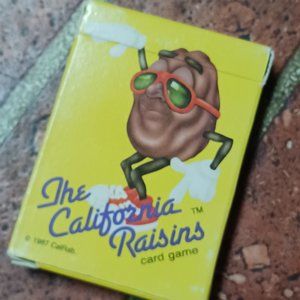 VINTAGE The California Raisins Card Game